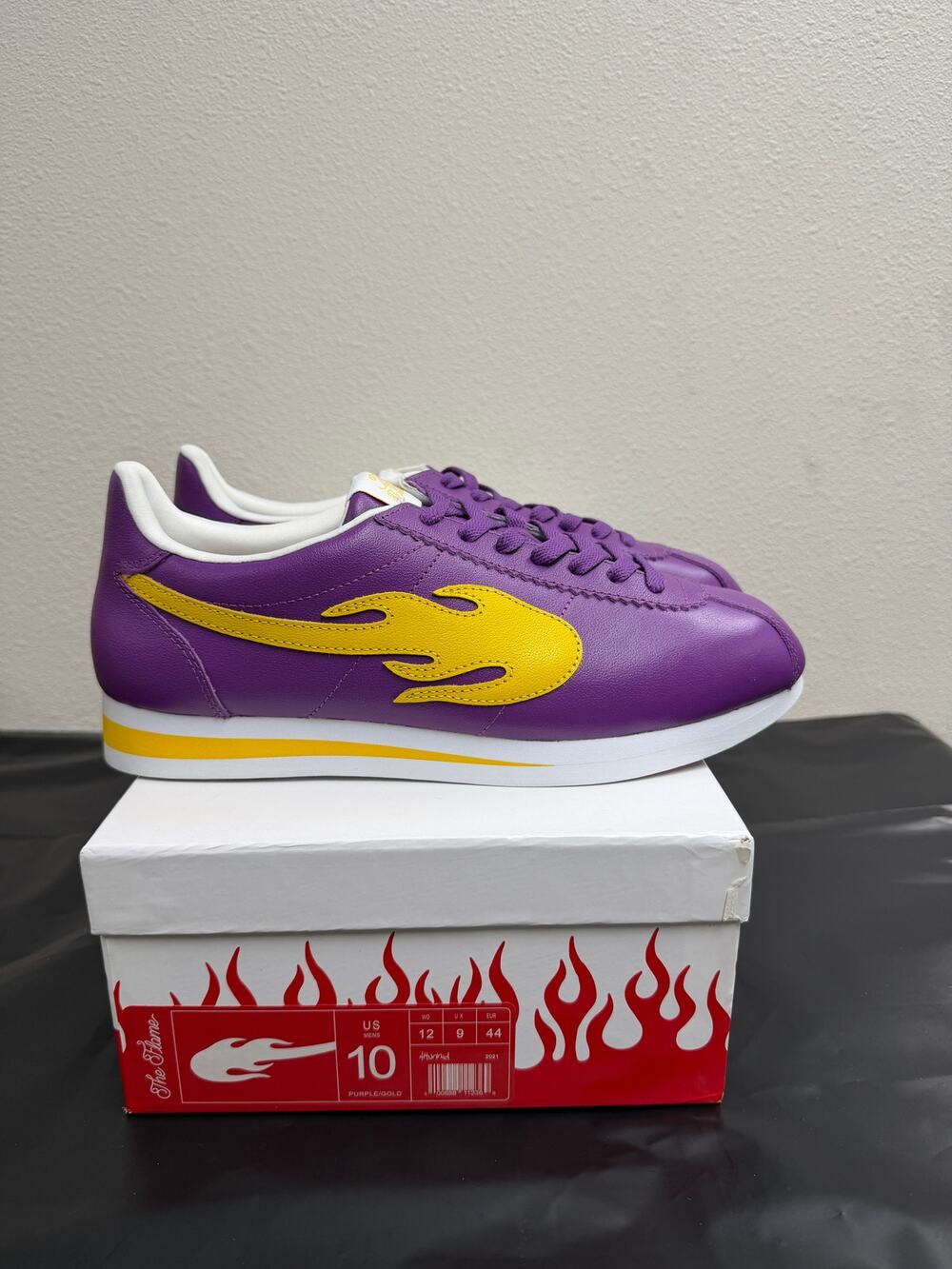 4Hunnid The Block Runner Purple Gold Men’s Size 10 New